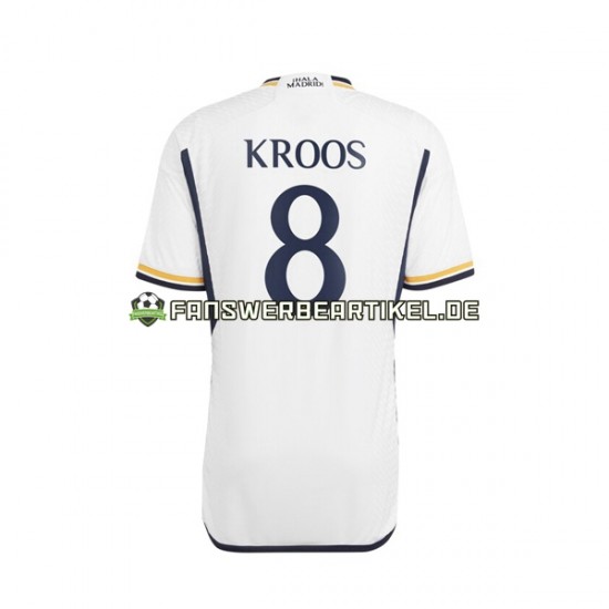 Kroos 8 Trikot Real Madrid Herren Heimausrüstung 2023-2024 Kurzarm