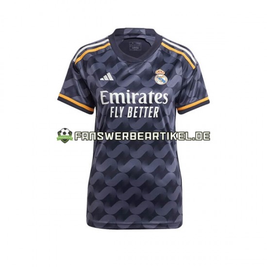 Trikot Real Madrid Dame Auswärtsausrüstung 2023-2024 Kurzarm