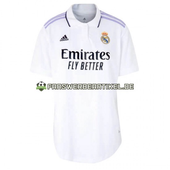 Trikot Real Madrid Dame Heimausrüstung 2022-2023 Kurzarm