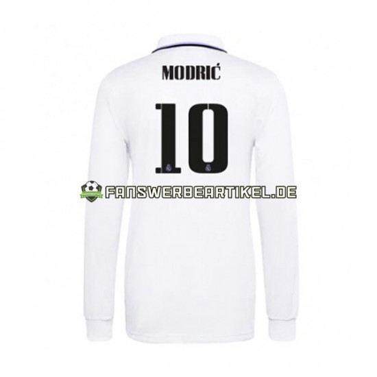 Modric 10 Trikot Real Madrid Herren Heimausrüstung 2022-2023 Langarm