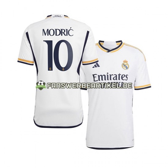 Modric 10 Trikot Real Madrid Herren Heimausrüstung 2023-2024 Kurzarm