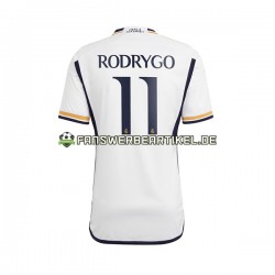 Rodrygo Goes 11 Trikot Real Madrid Herren Heimausrüstung 2023-2024 Kurzarm