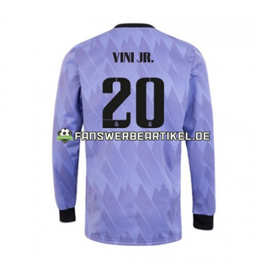 Vinicius Junior 20 Trikot Real Madrid Herren Auswärtsausrüstung 2022-2023 Langarm