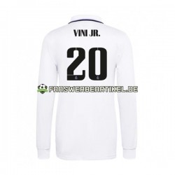 Vinicius Junior 20 Trikot Real Madrid Herren Heimausrüstung 2022-2023 Langarm