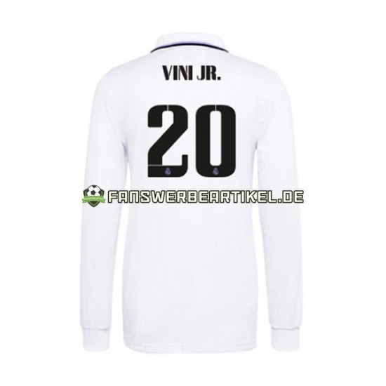 Vinicius Junior 20 Trikot Real Madrid Herren Heimausrüstung 2022-2023 Langarm