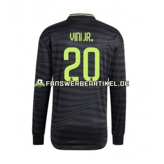 Vinicius Junior 20 Trikot Real Madrid Herren Ausweich ausrüstung 2022-2023 Langarm