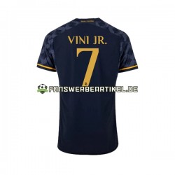 Vinicius Junior 7 Trikot Real Madrid Herren Auswärtsausrüstung 2023-2024 Kurzarm