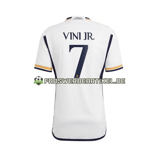 Vinicius Junior 7 Trikot Real Madrid Herren Heimausrüstung 2023-2024 Kurzarm