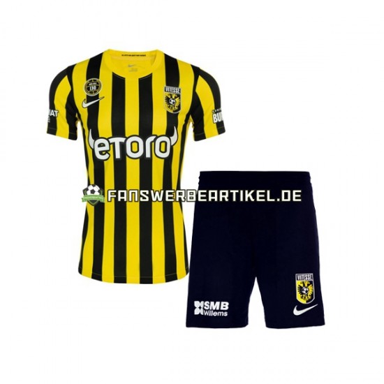 SBV Vitesse Trikot Kinder Heimausrüstung 2022-2023 Kurzarm