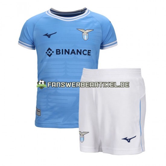 Trikot Lazio Rom Kinder Heimausrüstung 2022-2023 Kurzarm