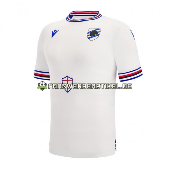 Trikot Sampdoria Genua Herren Auswärtsausrüstung 2022-2023 Kurzarm