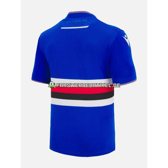 Trikot Sampdoria Genua Herren Heimausrüstung 2022-2023 Kurzarm