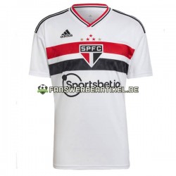 Trikot Sao Paulo Herren Heimausrüstung 2022-2023 Kurzarm