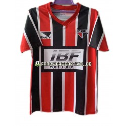 Retro 1991 Trikot Sao Paulo Herren Auswärtsausrüstung Kurzarm