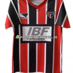 Retro 1991 Trikot Sao Paulo Herren Auswärtsausrüstung Kurzarm