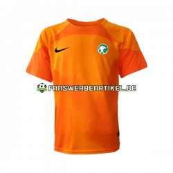 Torwart Trikot Saudi-Arabien Herren Auswärtsausrüstung 2022-2023 Kurzarm