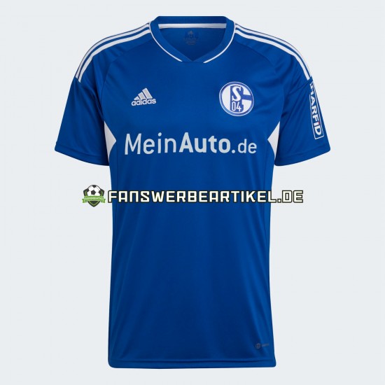 Trikot Schalke 04 Herren Heimausrüstung 2022-2023 Kurzarm