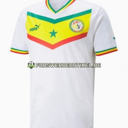 Trikot Senegal Herren Heimausrüstung WM 2022 Kurzarm