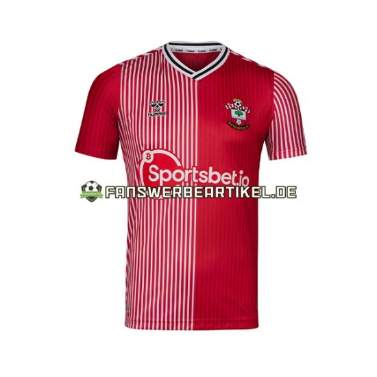 Trikot Southampton Herren Heimausrüstung 2023-2024 Kurzarm