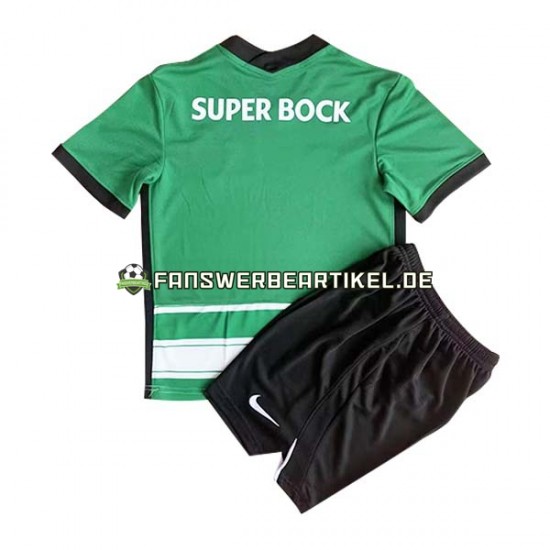 Trikot Sporting CP Kinder Heimausrüstung 2022-2023 Kurzarm