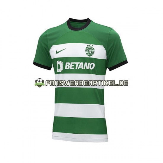 Trikot Sporting CP Herren Heimausrüstung 2023-2024 Kurzarm