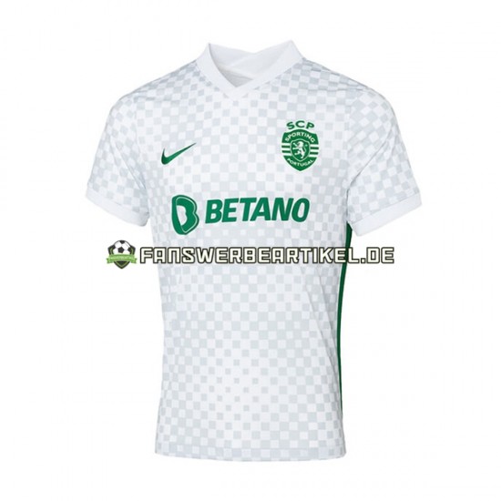 Trikot Sporting CP Herren Ausweich ausrüstung 2022-2023 Kurzarm