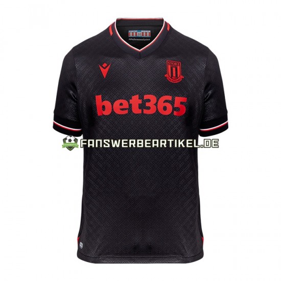 Trikot Stoke City Herren Auswärtsausrüstung 2022-2023 Kurzarm