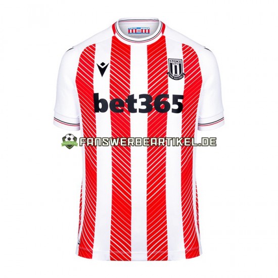 Trikot Stoke City Herren Heimausrüstung 2022-2023 Kurzarm