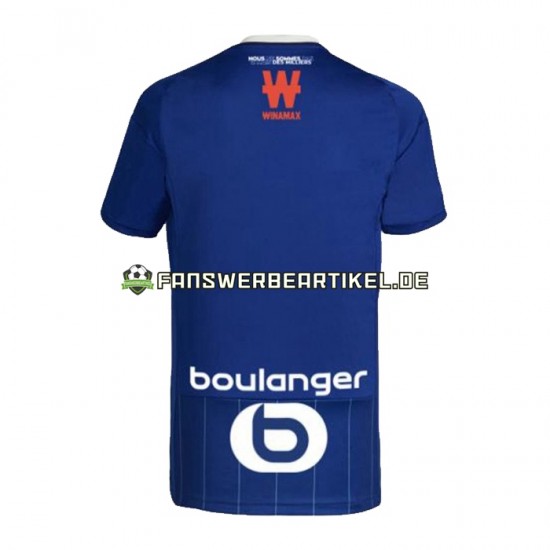 Trikot Strasbourg Herren Heimausrüstung 2022-2023 Kurzarm