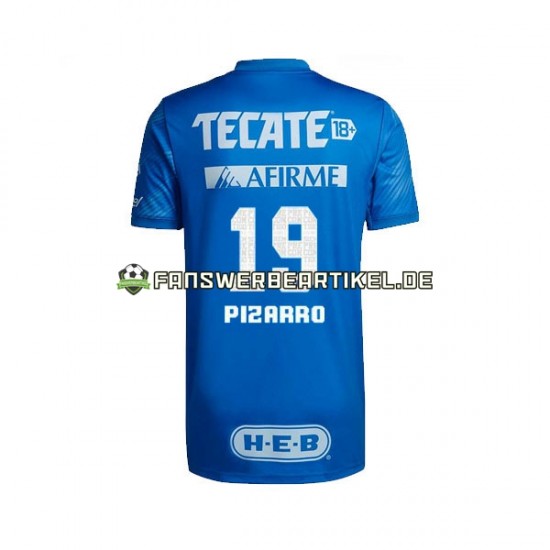 Guido Pizarro 19 Trikot UANL Tigres Herren Auswärtsausrüstung 2022-2023 Kurzarm