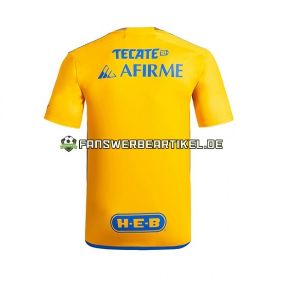 Trikot UANL Tigres Herren Heimausrüstung 2023-2024 Kurzarm