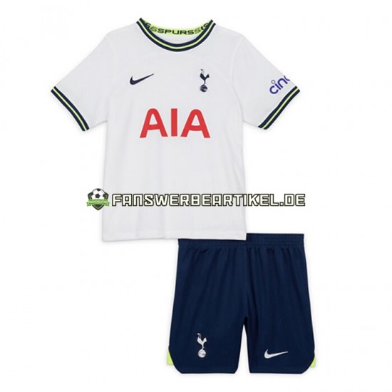 Trikot Tottenham Hotspur Kinder Heimausrüstung 2022-2023 Kurzarm