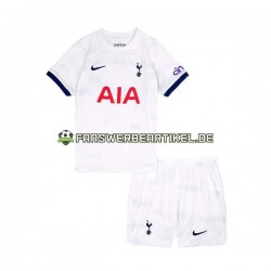 Trikot Tottenham Hotspur Kinder Heimausrüstung 2023-2024 Kurzarm