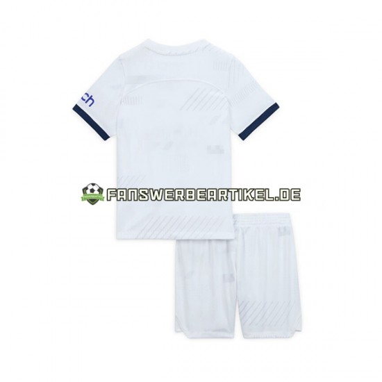 Trikot Tottenham Hotspur Kinder Heimausrüstung 2023-2024 Kurzarm