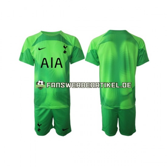 Torwart Trikot Tottenham Hotspur Kinder Auswärtsausrüstung 2022-2023 Kurzarm