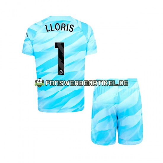 Hugo Lloris 1 Torwart Trikot Tottenham Hotspur Kinder Heimausrüstung 2023-2024 Kurzarm