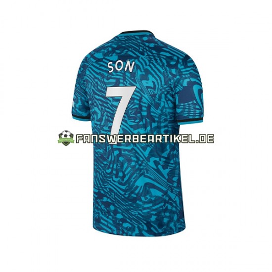 Son Heung-min 7 Trikot Tottenham Hotspur Herren Ausweich ausrüstung 2022-2023 Kurzarm