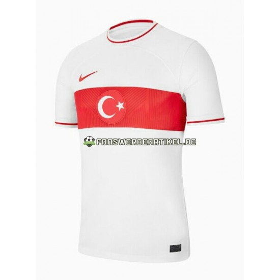 Trikot Türkei Herren Heimausrüstung 2022-2023 Kurzarm