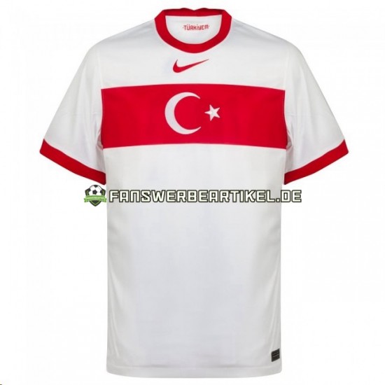 Euro 2020 Trikot Türkei Herren Heimausrüstung Kurzarm