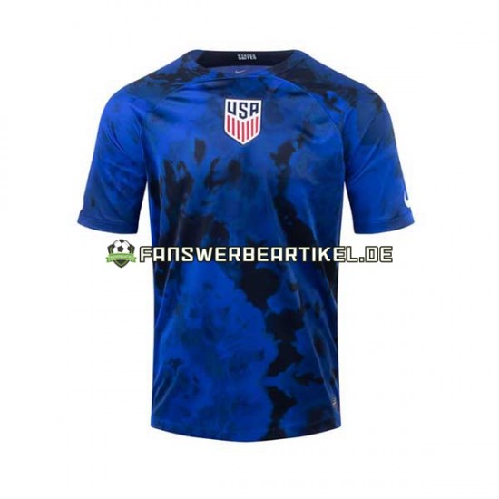 Trikot USA Herren Auswärtsausrüstung WM 2022 Kurzarm