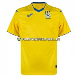 2020-2021 Trikot Ukraine Herren Heimausrüstung Kurzarm