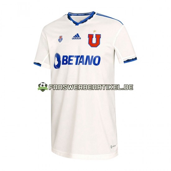 Trikot Universidad de Chile Herren Auswärtsausrüstung 2022 Kurzarm