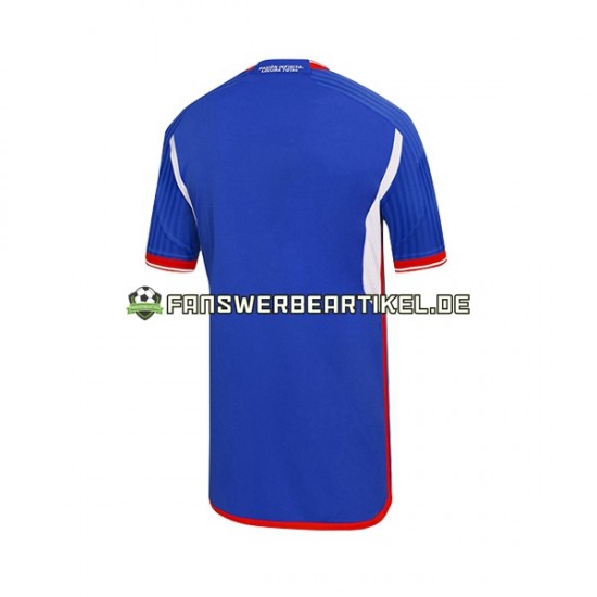 Trikot Universidad de Chile Herren Heimausrüstung 2023 Kurzarm