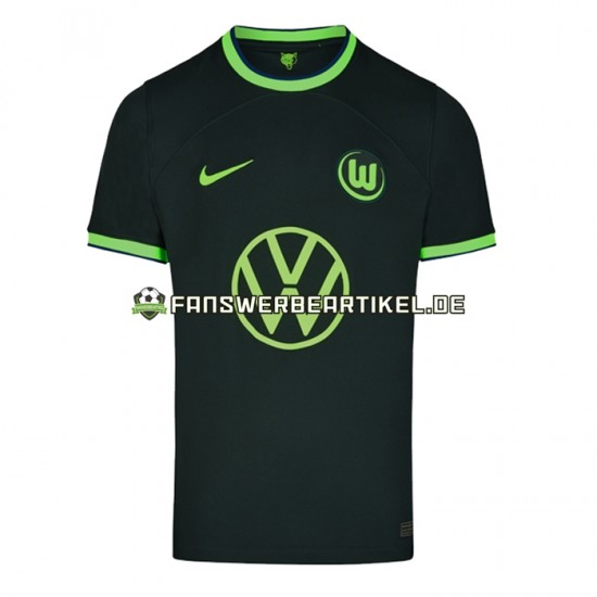 Trikot VfL Wolfsburg Herren Auswärtsausrüstung 2022-2023 Kurzarm