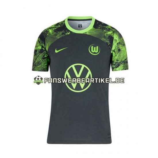 Trikot VfL Wolfsburg Herren Auswärtsausrüstung 2023-2024 Kurzarm