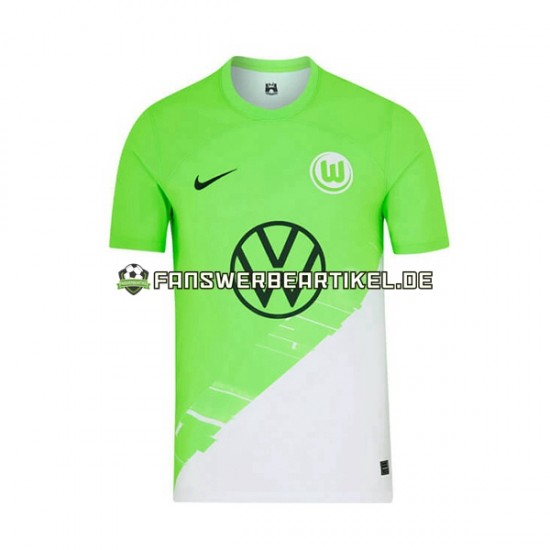 Trikot VfL Wolfsburg Herren Heimausrüstung 2023-2024 Kurzarm