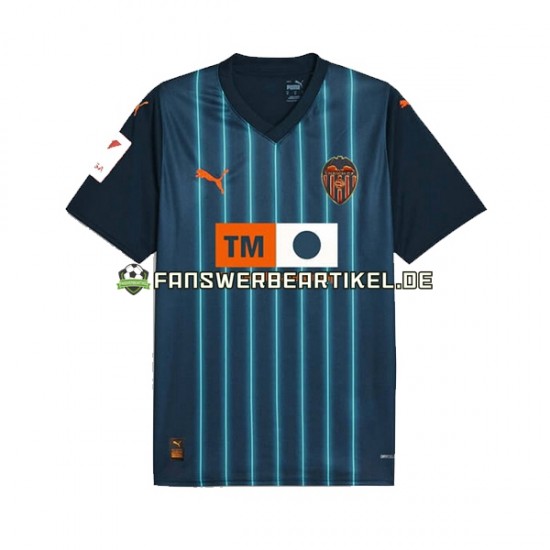 Trikot Valencia CF Herren Auswärtsausrüstung 2023-2024 Kurzarm