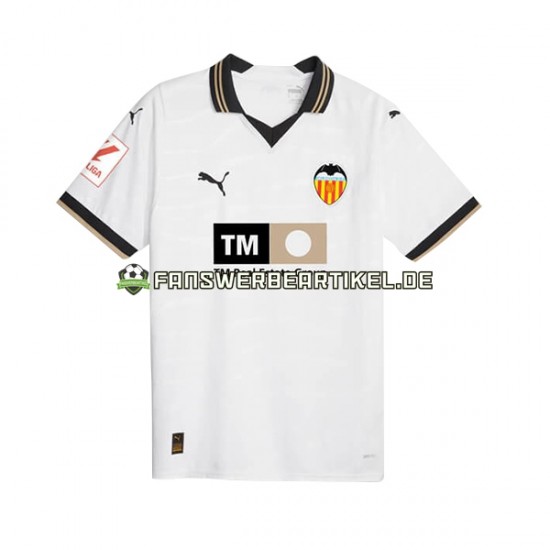 Trikot Valencia CF Herren Heimausrüstung 2023-2024 Kurzarm