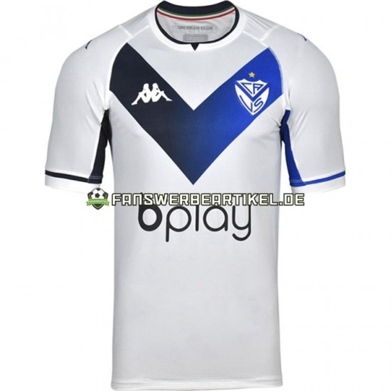 Trikot Vélez Sarsfield Herren Heimausrüstung 2022-2023 Kurzarm