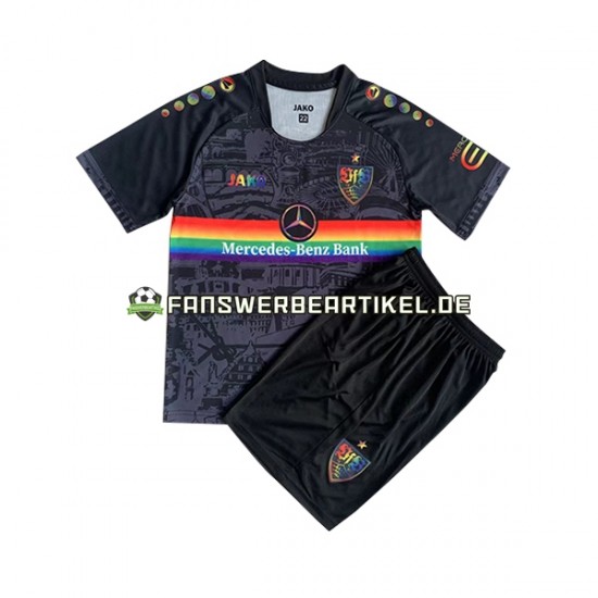 Special Trikot VfB Stuttgart Kinder Heimausrüstung 2022-2023 Kurzarm